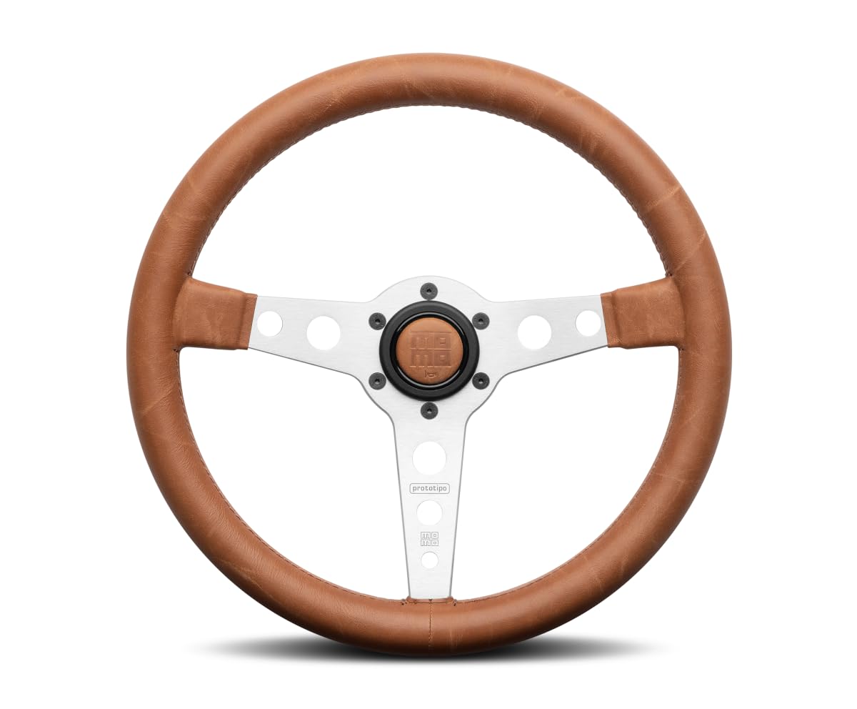 Amazon.com: MOMO Prototipo Heritage Tobacco Steering Wheel 350mm