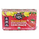 Uncle Matts Strawberry Lemon Organic Juice Box 8Pk 54 FO