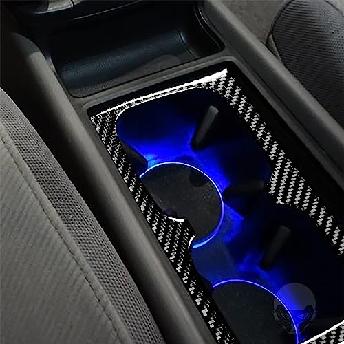 Portavasos de Fibra de Carbono Compatible con Civic 8va Gen 2006-2011 miniatura 1