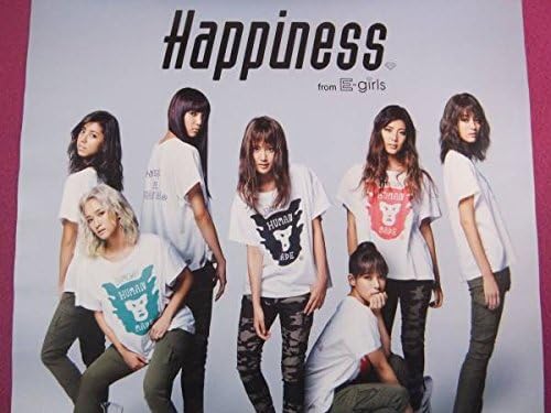 Amazon D6796アイドルポスターhappiness From E Girls Holiday アニメ 萌えグッズ 通販