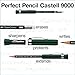 Faber-Castell Perfect Pencil Castell 9000 and 3 Count Pencil Refill - #2 Lead Pencil, Sharpener and Pencil Extender