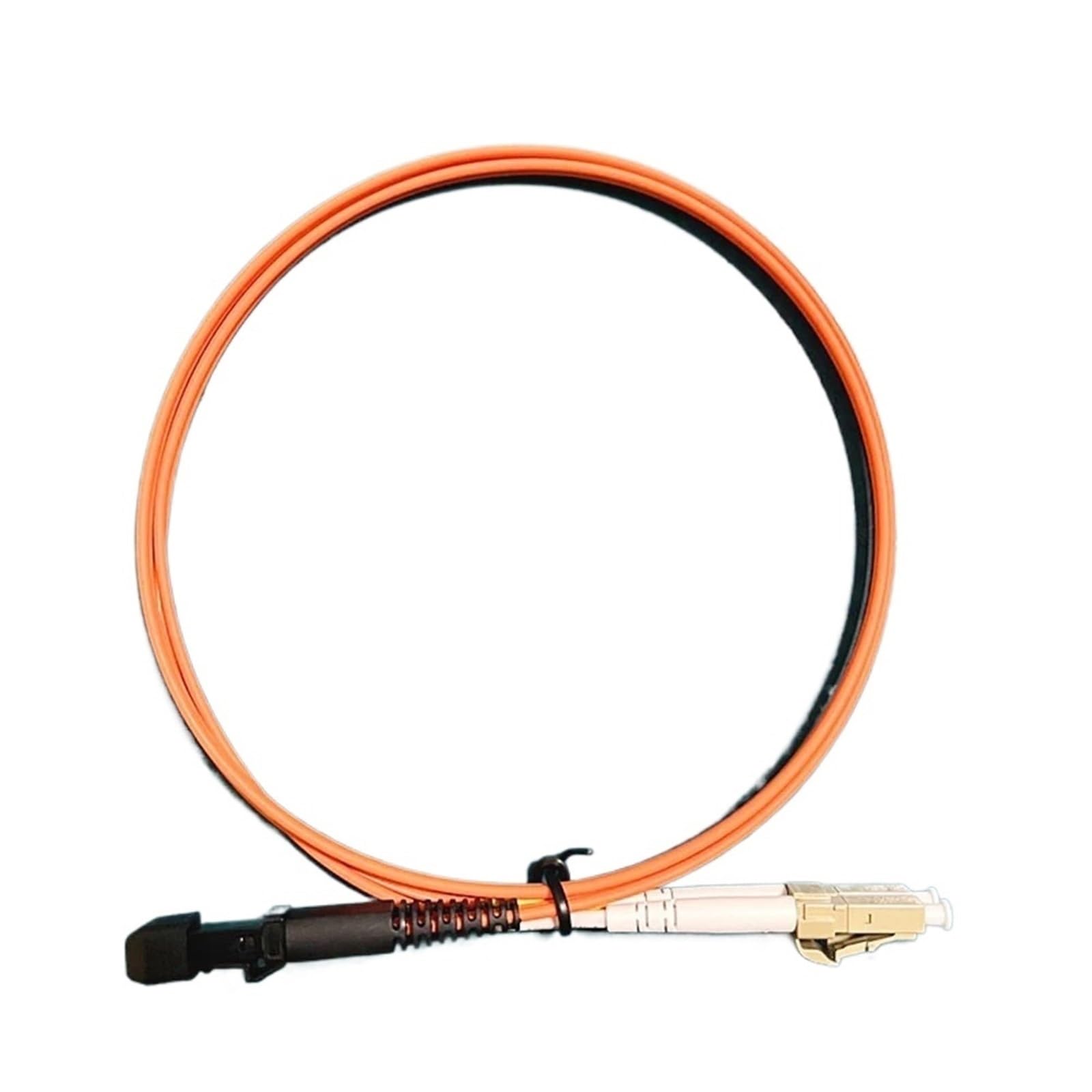 MTRJ Lot de 10 câbles patch à fibre optique duplex – Disponible en longueurs de 1 m à 100 m (1 m, lot de 10, MTRJ-LC OM2)