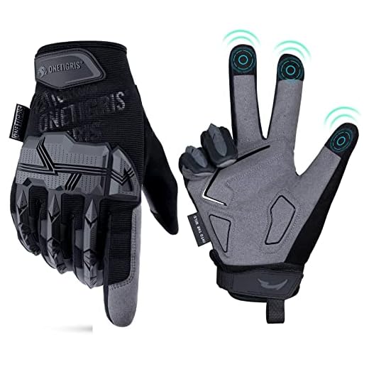 OneTigris Gants Tactiques Militaires pour écran Tactile, Gants de Moto, Gants d'escalade pour Airsoft Paintball Randonnée Chasse Cyclisme