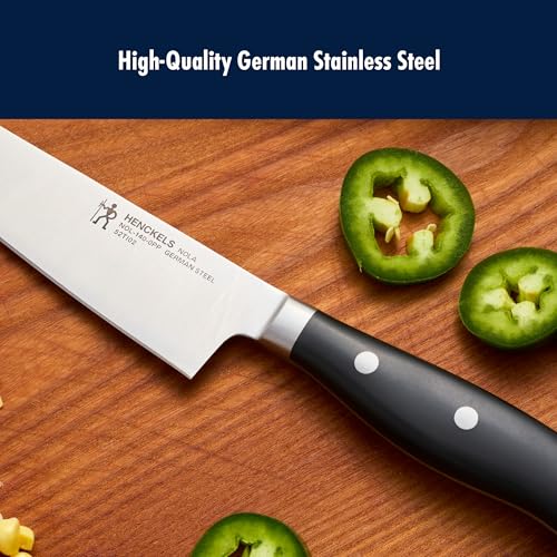 Image of HENCKELS x EMERIL Lagasse The Nola Collection Razor-Sharp German 5.5-inch Prep Knife, Made in Company-Owned German Factory with Special Formula Steel perfected for almost 300 Years, Dishwasher Safe