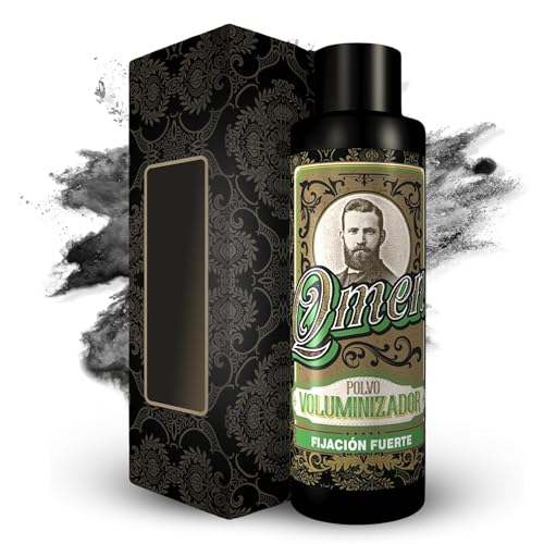 QMEN Polvo Voluminizador Cabello - Polvos Texturizantes para Peinados - Polvo Capilar- Levanta Raíces - Volumen Instantáneo - Efecto Mate - Para Hombres y Mujeres - 16g (Fijación Fuerte)