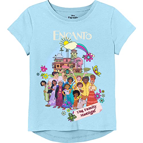 Disney Girls' Big Encanto Family Madrigal & House T-Shirt