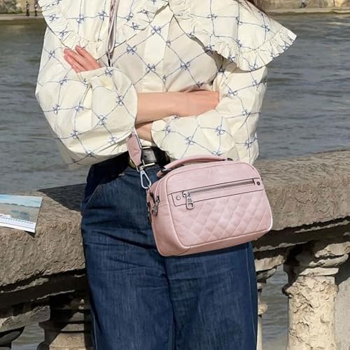 Image of AGLOD Crossbody Bags for Women Vegan Leather Shoulder Handbags Small Cross Body Purses for Women Trendy with Wide Strap | Small