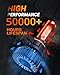 SEALIGHT 5202 LED Fog Light Bulbs, 14000Lumens 600% Brighter 6500K Cool White, Ultra Wide Angle Design, Plug and Play Non-Polarity, Waterproof, Dustproof, 2-Pack for Cars, Trucks, SUVs