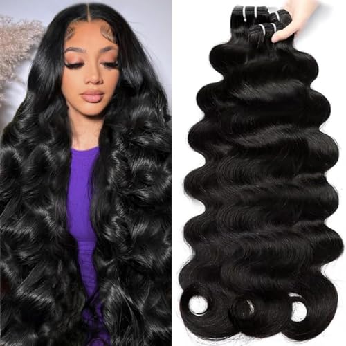 Body Wave Bundles Human Hair 24 26 28 Inch Brazilian