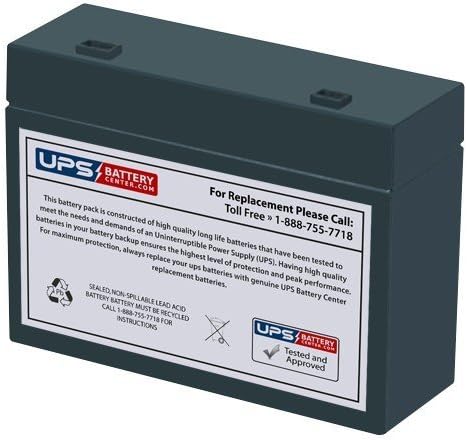 UPS Battery CenterHC1221W (Replaces HC1217W) 12 Volt 5 Ah w/Recessed Terminals - Length: 5.51" (140 mm) Width: 1.89" (48 mm) Height: 4.02" (102 mm)