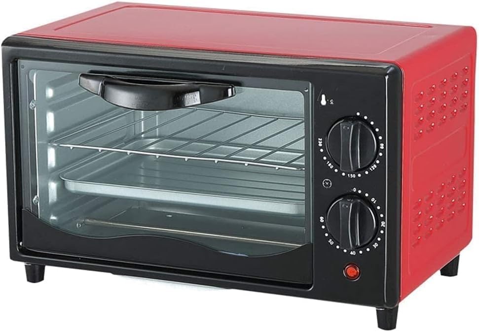 Compact Multi-Function Electric Air Fryer Oven - Convection Toaster for Baking, Roasting, Broiling & Air Frying - Space-Saving Countertop Kitchen Appliance