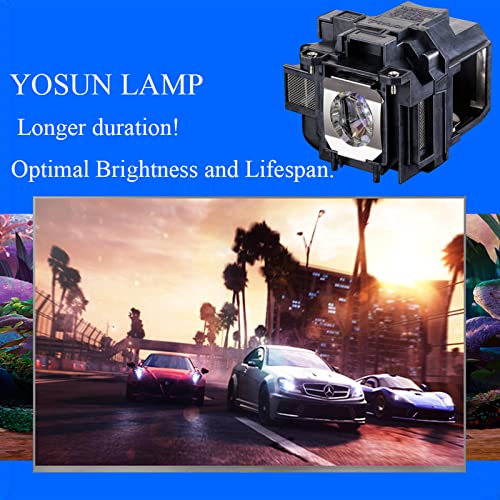 Yosun V13H010L78 Projector Lamp For Epson Elplp78 Powerlite Home Cinema 2030 2000 730Hd 725Hd 600 Vs230 Vs330 Vs335W Ex3220 Ex6220 Ex7220 Ex7230 Ex7235 Projector Replacement Bulb #TOP3