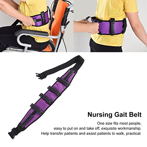 Cinto de mão de transferência, tecido Oxford, adequado para a pele, lavável para caminhar para idoso