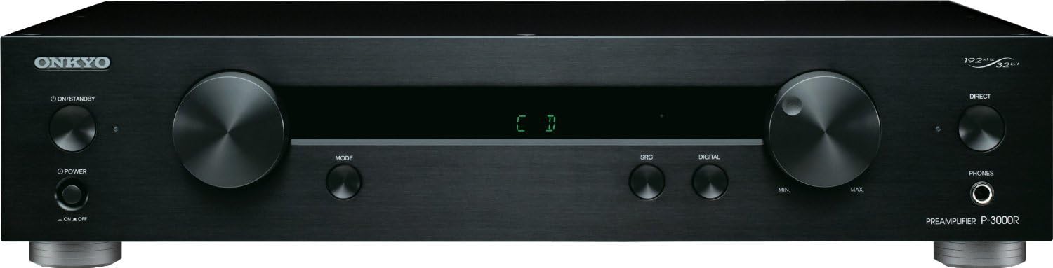 Onkyo P-3000R Reference Hi-Fi Preamplifier (Black)