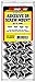 Pro Tie B1PSSM100 1-Inch Adhesive or Screw Mount Cable Tie Mount, Black Nylon, 100-Pack