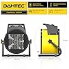DAHTEC Calefactor Ceramico 3000W - Bajo Consumo - Radiador Electrico Portatil - Calentamiento Rápido en 3 s - Apto para Hogares, Baños y Obras de Construcción #5