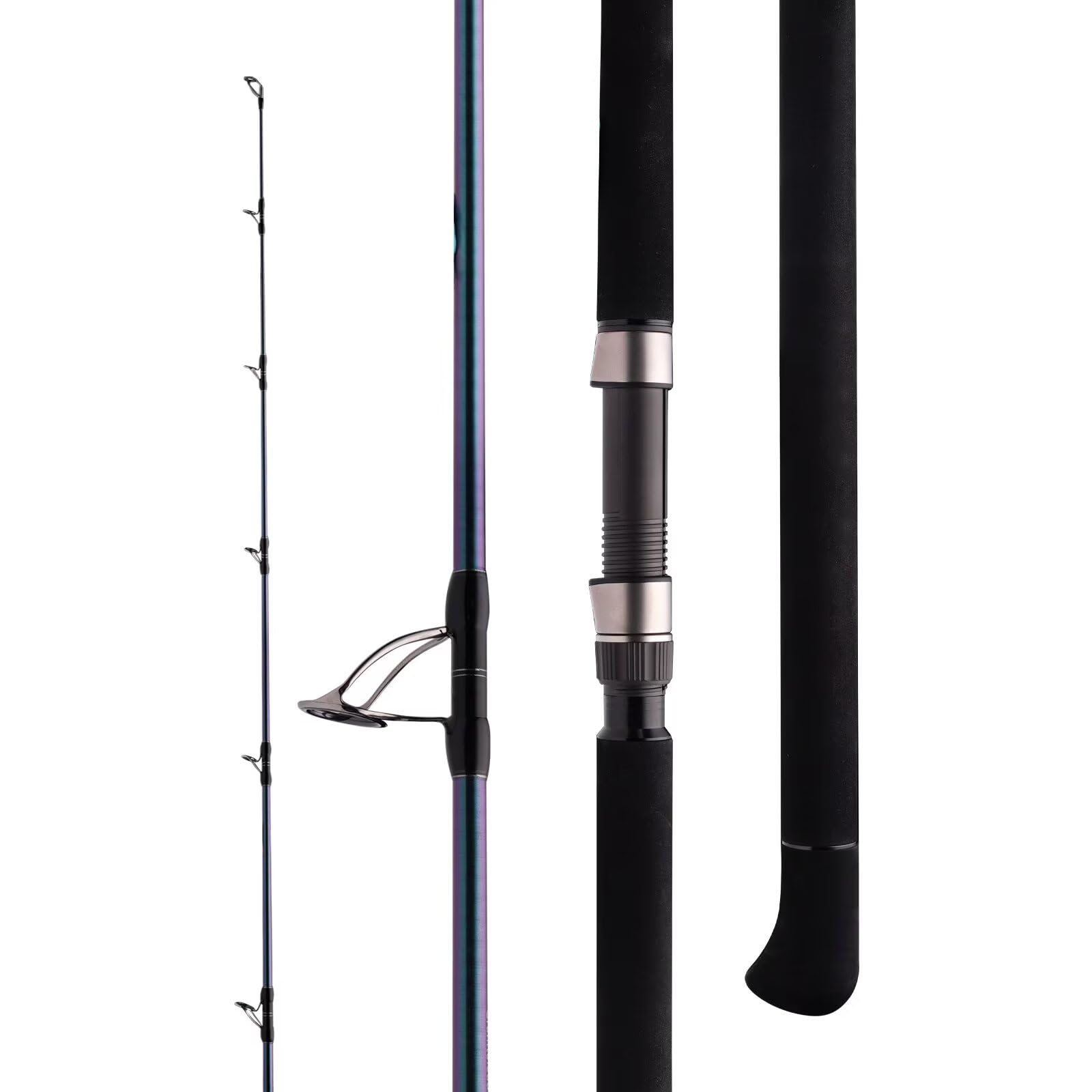 Amazon | PURELURE TRIPOD ポッピングロッド ルアー対応 釣竿 3 ピース