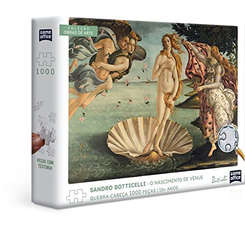 Toyster - Quebra-cabeça: Sandro Botticelli - Nascimento de Vênus - 1000 peças - Game Office