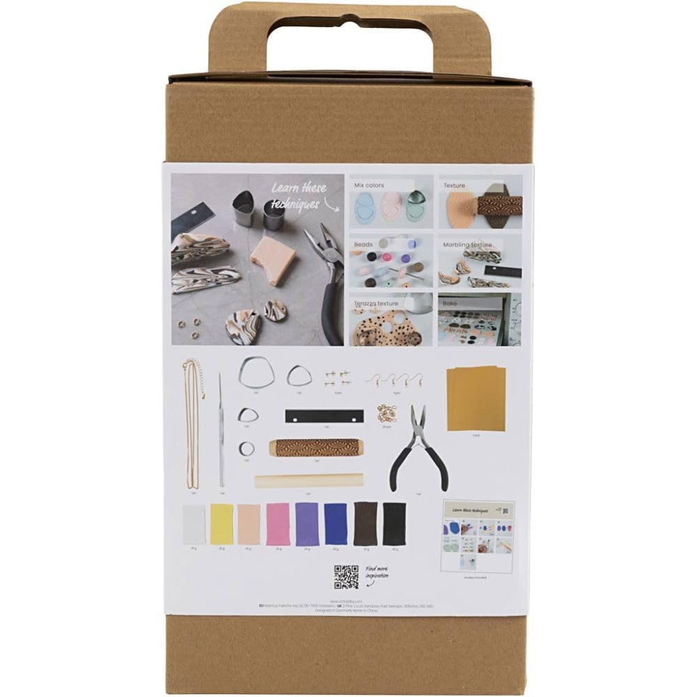 Creativ Company Kit Bijoux - Crea i tuoi gioielli in pasta polimerica