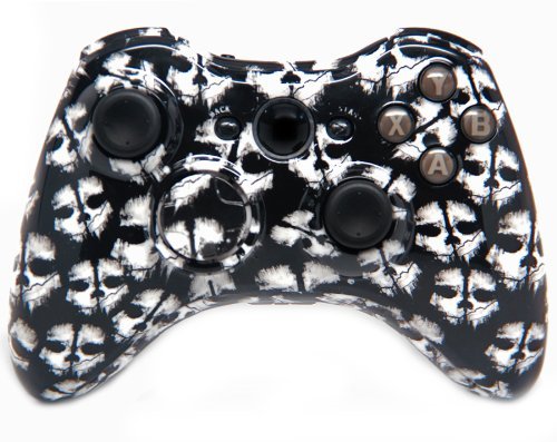 "Ghosts" Xbox 360 Rapid Fire Custom Modded Controller 40 Mods for All Major Shooter Games, Quick Scope, Sniper Breath, Burst Fire, Jump Shot and More