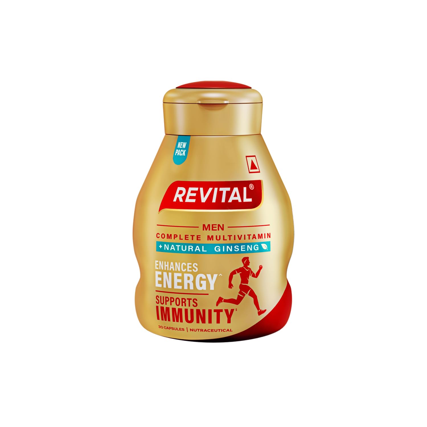 Revital H Multivitamin For Men (30 Capsules) With Natural Ginseng, Zinc, 10 Vitamins & 8 Minerals For Daily Energy, Stamina & Immunity, 55 grams-image-21