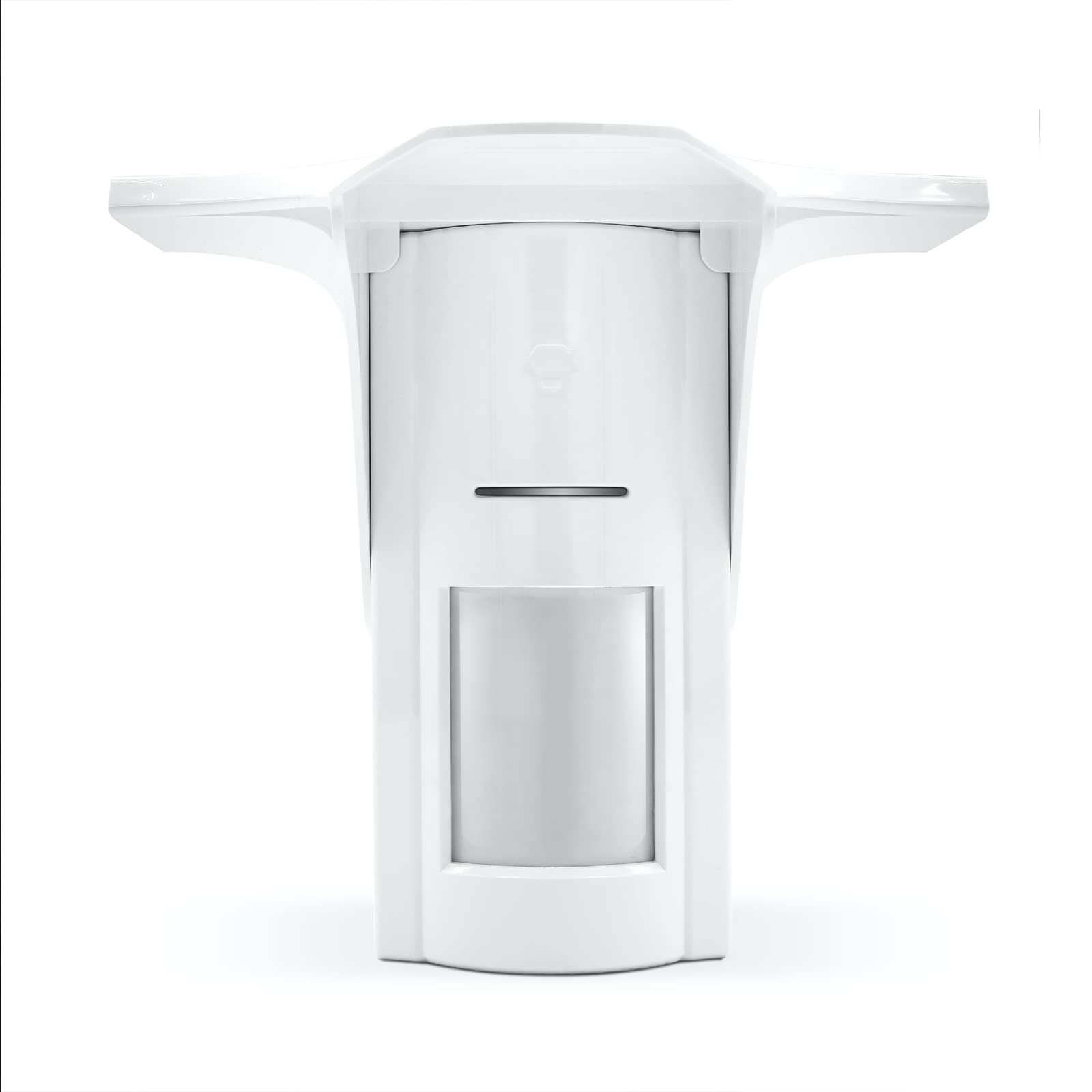 Chuango PIR-926 Detector Solar de Movimiento- Doble Detección Infrarrojos Pasivos y Microondas, Protección IP65, Alcance de 8 Metros y Ángulo de 110°, Duración de la Batería hasta 5 Meses sin Sol