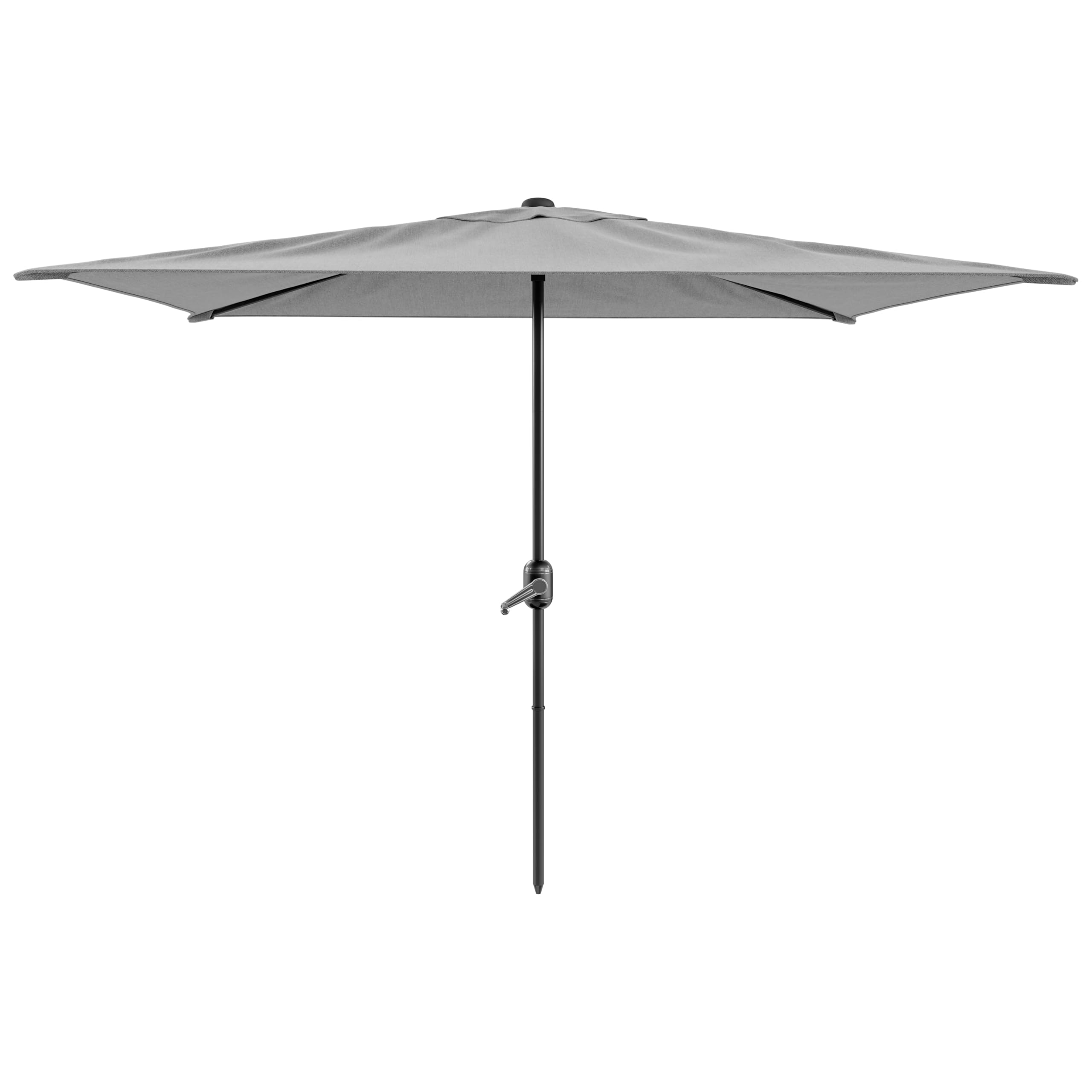 Bricozone Ombrellone Da Giardino 3 x 2 M Rettangolare Parasole Per Balcone Con Air Vent Apertura A Manovella Anti UV Idrorepellente Per Terrazzo Mare Spiaggia Piscina