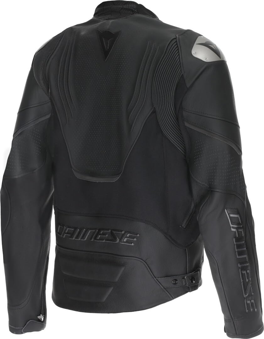 Dainese Racing 5 perforowana skórzana kurtka motocyklowa, czarny, Long 52