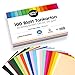 Produktbild perfect ideaz  100 Blatt Tonkarton DIN-A5, 20 Farben, 210 g/m², MADE IN GERMANY