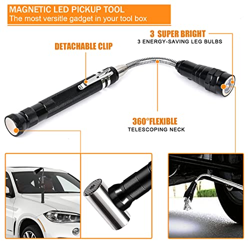 Universal Socket Tools Gifts For Men Socket Set With Magnetic Pickup Tool Super Socket Unscrew Any Bolt Cool Gadgets Gifts Stocking Stuffers For Dad, Husband, Boyfriend, Men, Women #TOP4