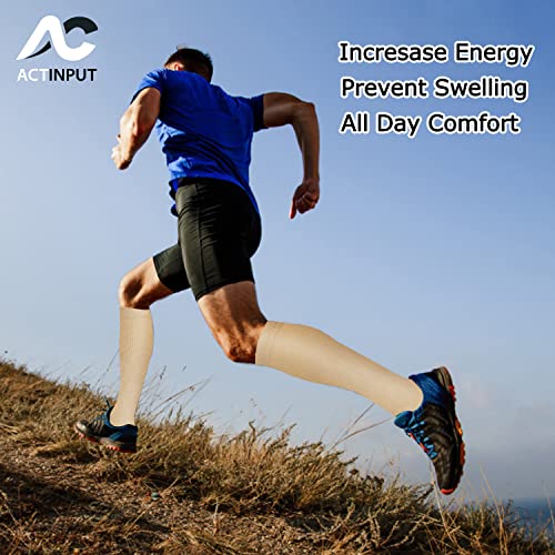 Image of Compression Socks for Women & Men (20-30mmHg) 1 /3 /7 Pairs - Best for Running, Travel,Cycling,Pregnant,Nurse