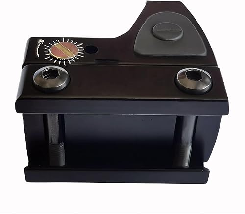 Miniatura 7 de PRISM PIONT Lente táctica RMR pegada vista de punto rojo, pistola de visión refleja alcance de punto rojo, color negro iris, ejercicio táctico de