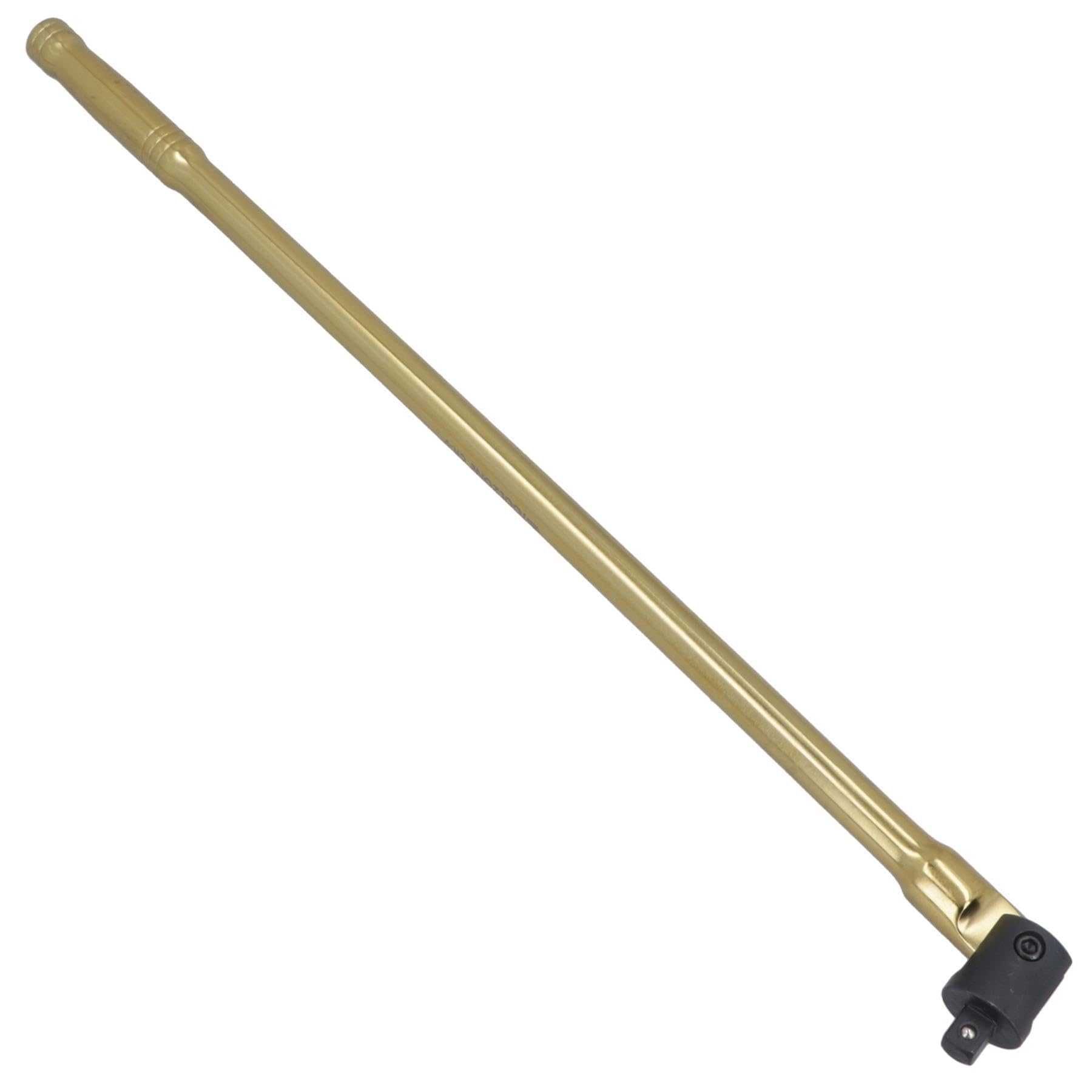Ab Tools Gold 1/2In Drive Breaker Power Knuckle Bar 600Mm 24 Inch Long Hi-Viz Flexi Head