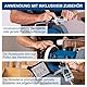 Scheppach Nass-Schleifsystem TIGER5000S inkl. Homekit | 150W Induktionsmotor | Schleifstein aus Edelkorund mit Ø 200mm | Vorrichtung 40/60 / 70 | mit Abziehpaste, Steinpräparierer & Winkellehre