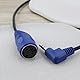 YINETTECH Kabel 5-polige MIDI-Buchse auf TRS 3,5-mm-Stecker Kompatibel mit Akai MPC Studio MPC Touch MPX8 SQ-1 90° TRS