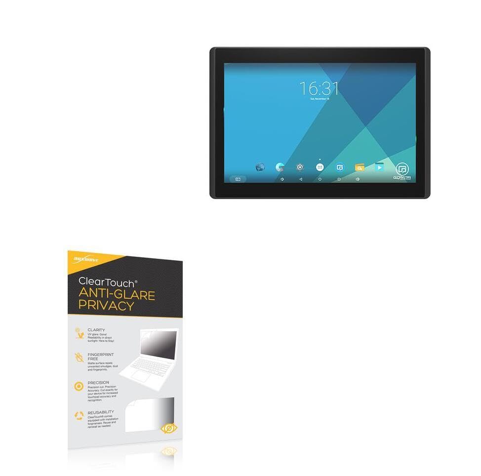 BoxWave Screen Protector Compatible with Glory Star Jarvis (14.1 in) - ClearTouch Anti-Glare Privacy (2-Pack), Privacy Screen Protector Flexible Film Anti-Glare