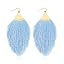 Feather Fringe - Light Blue