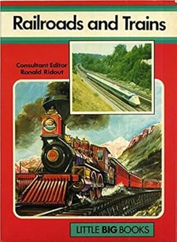 Paperback Railways and Trains (Little Big Books) Book