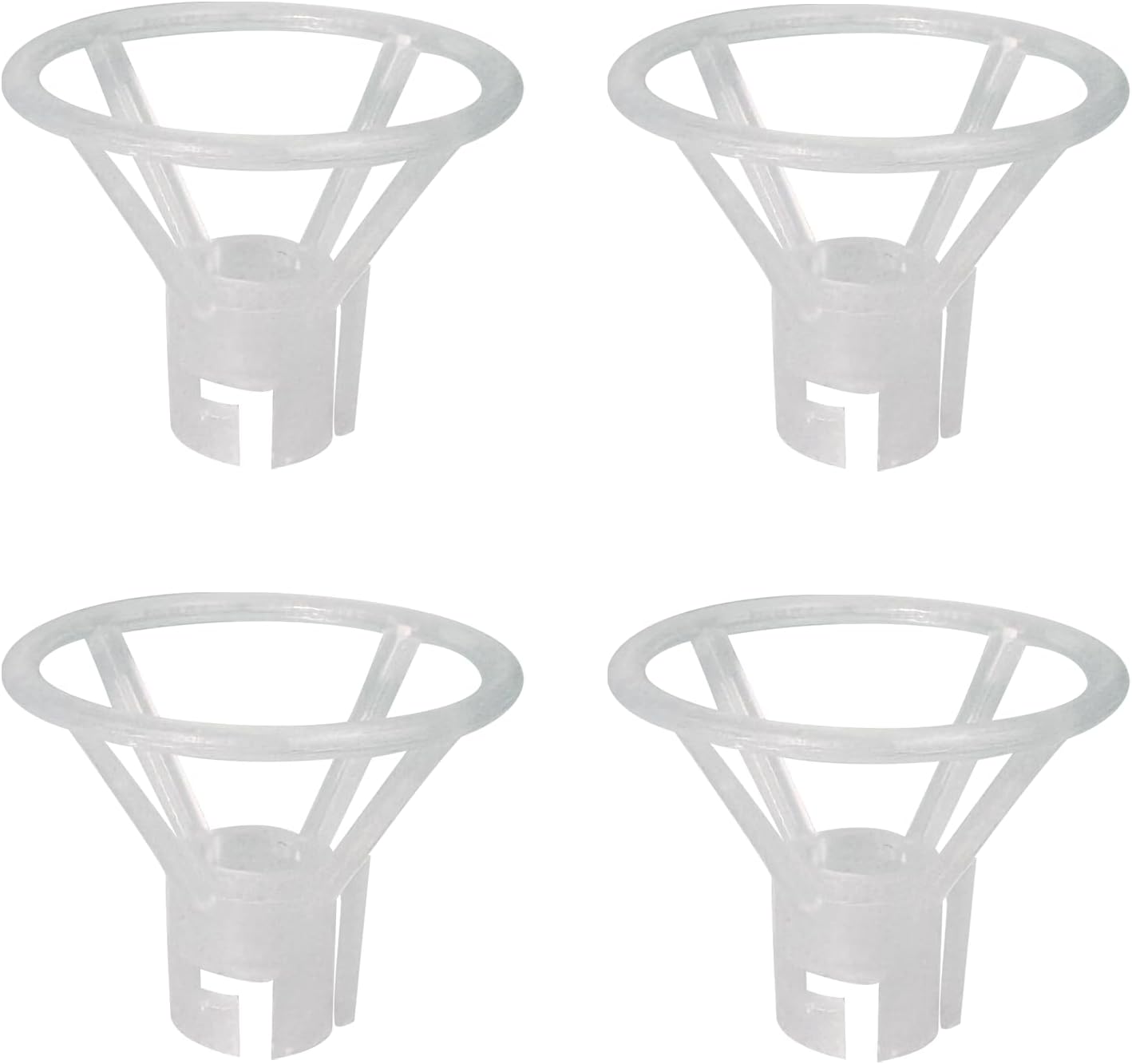 Balloon Column Stand Dedicated Top Balloon Holders - Set of 2/Set of 4, 4 PCS Transparent Cups, Wedding, Party, Clips Accessories
