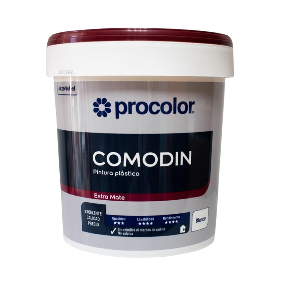 Pintura Plastica Mate Comodin 4 L