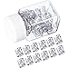 Produktbild 50 Stück Aluminium Dread Lock Verstellbar Metall Cuffs Dreadlocks Perlen Flechtet Haar Schmuck
