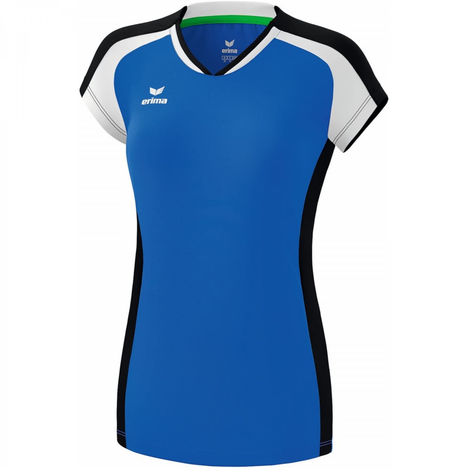 Erima Women's Gandia Shirt, Womens, Shirt, 6282105, New Royal/Black/White, 48 (EU)