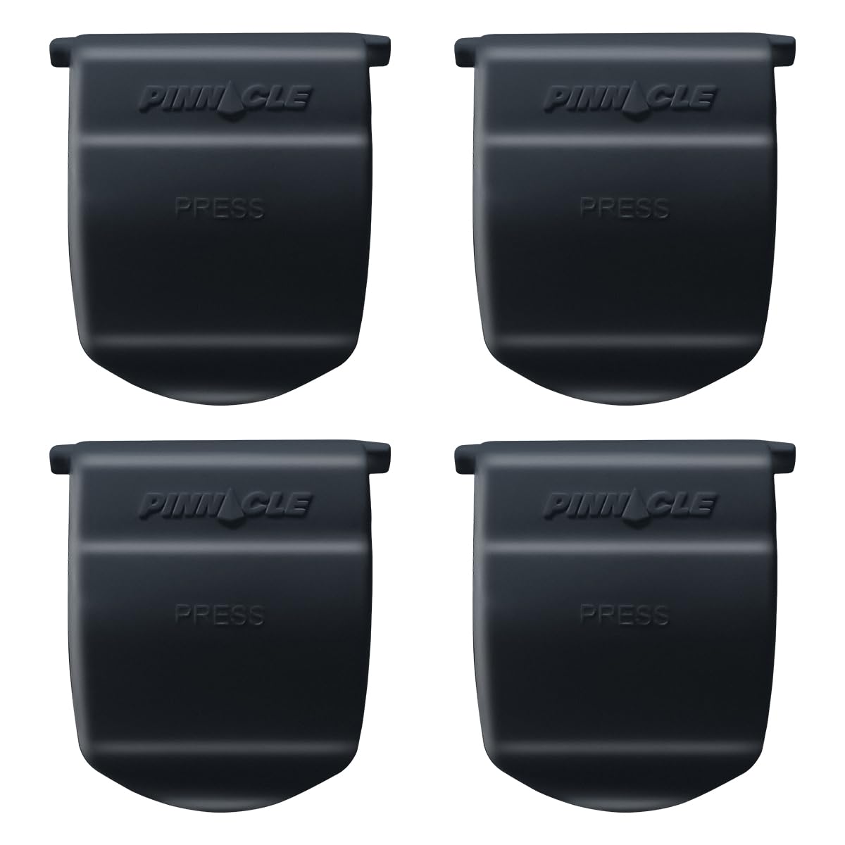 Pinnacle Thermoware Replacment clips for pinnacle lunch box - pack of 4, Black Clips