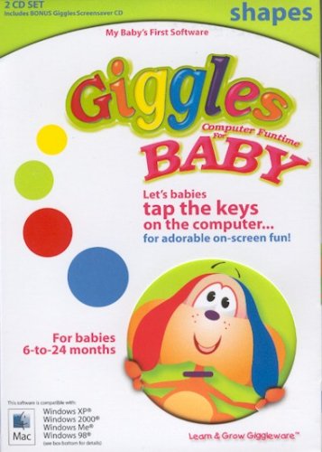 Giggles Computer Funtime For Baby - Shapes (Win/Mac)