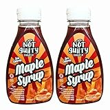 Not Guilty Zero Calorie Maple Flavour Syrup 425ml x 2, Sugar & Fat Free, Vegan Sweetener - Perfect for SkinnyCoffees and Smoothies with Welari Thank You Card | (2 Pack)