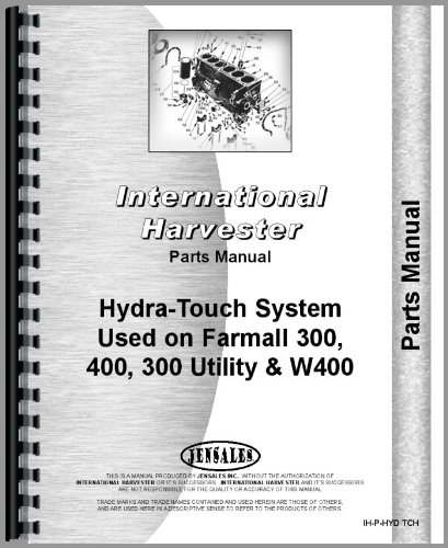 Farmall 400 Tractor Hydra Touch System Parts Manual