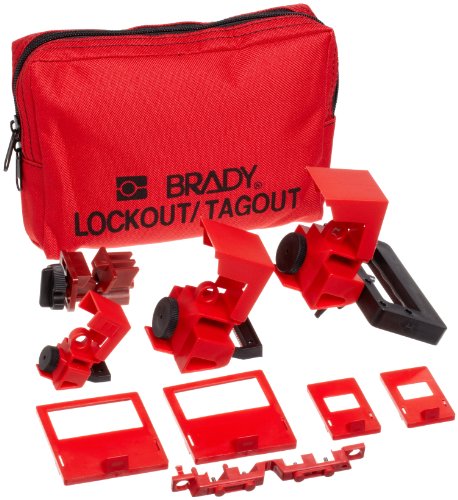 Brady Breaker Lockout Pouch Kit, Padlocks and Tags Not Included