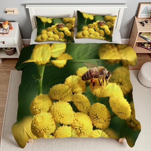 Housse de couette 90x190 cm avec zip pour éviter que la couette glisse - 4
