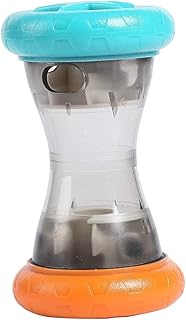 Dogs Treat Toy Dog Rolling Toy Puppy Toy for Indoor Cats Dumbbell Shape Dog Enrichment Toys Treat Dispenser Toy for Boredom Dogs Cats