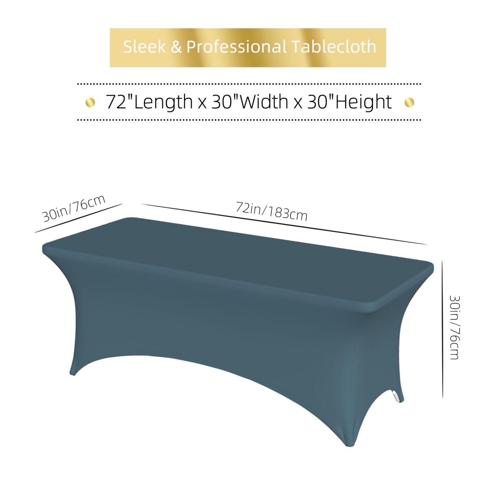 Tovaglia Elasticizzata 1,8 M Per Tavoli Rettangolari | Spandex